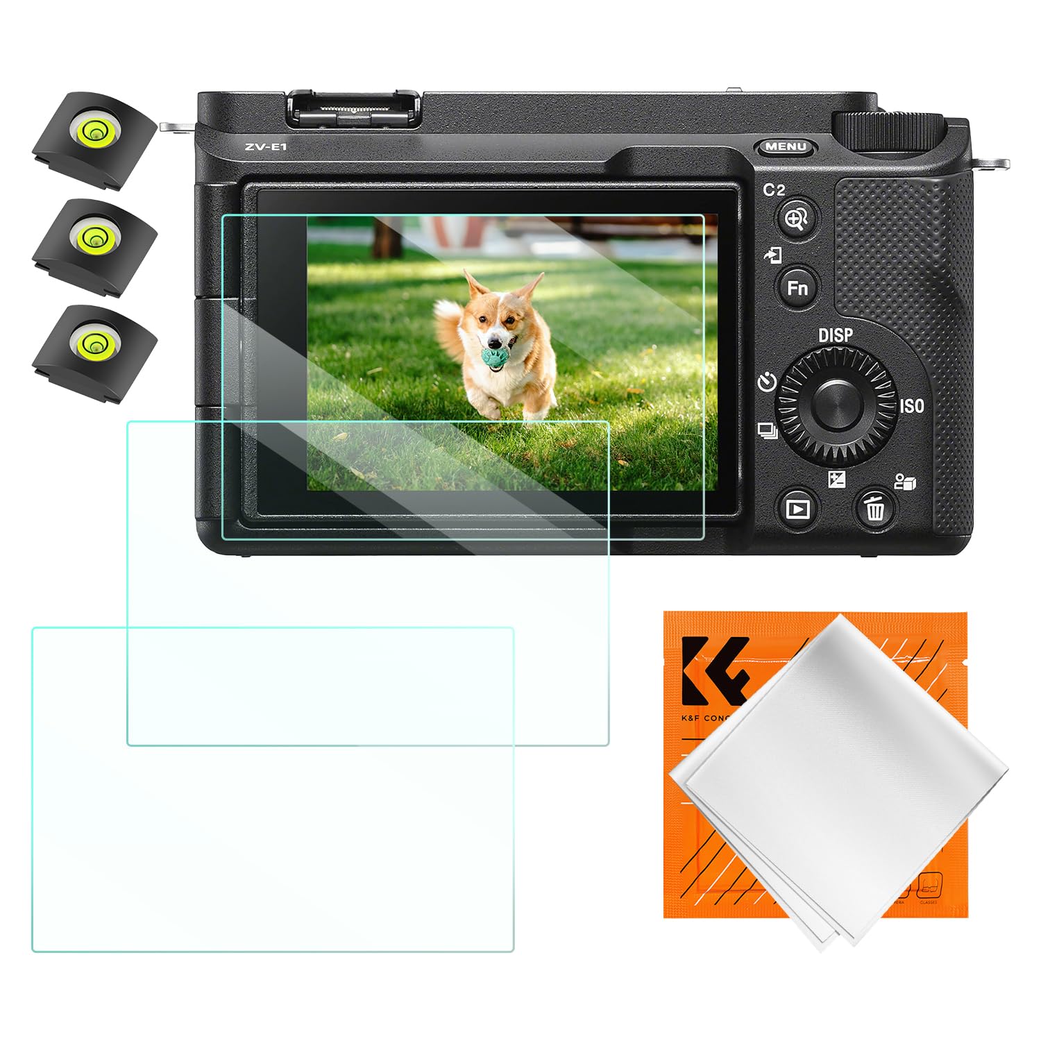 Amazon.com: K&F CONCEPT Screen Protector Compatible with Sony ZV